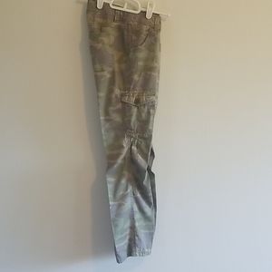 Green Camouflage pants by Mudd- kids
